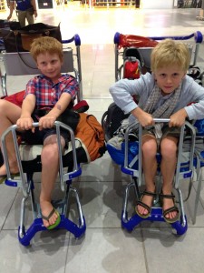 Car trolley rides at KL airport