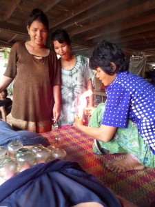 Rice noodle making, a family affair