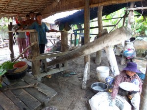 Age 75, this elderly lady rolls and sells incense sticks each and every day