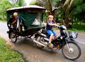 The ultimate dream, to drive a TukTuk